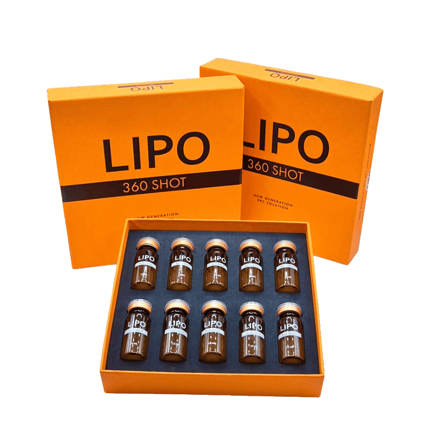 LIPO 360 SHOT box with 10 vials